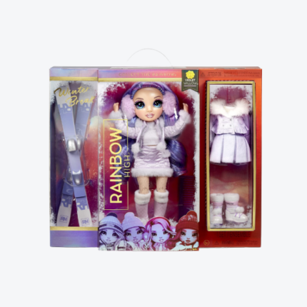Purple Fashion Doll